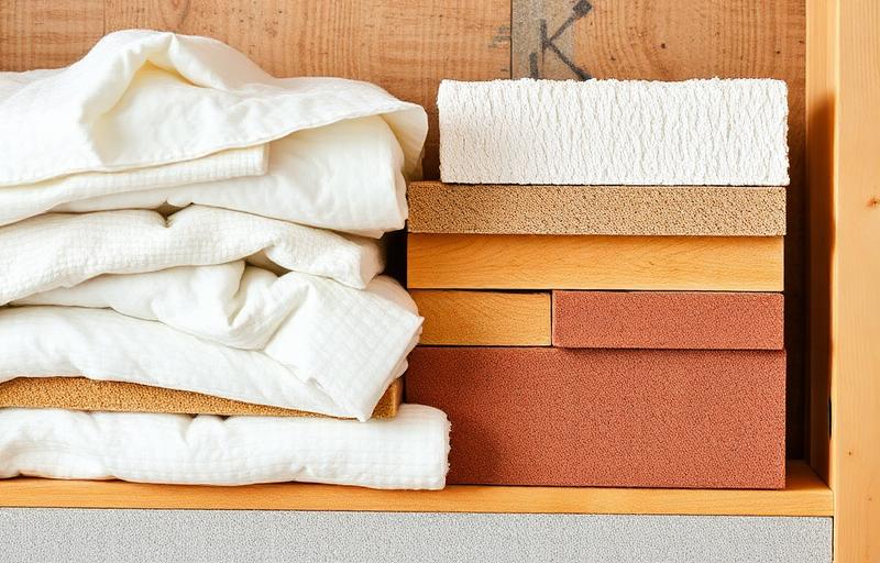 Heat energy retention materials